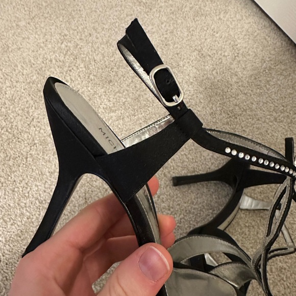 Michael Shannon Black Strappy Heels - Picture 8 of 13